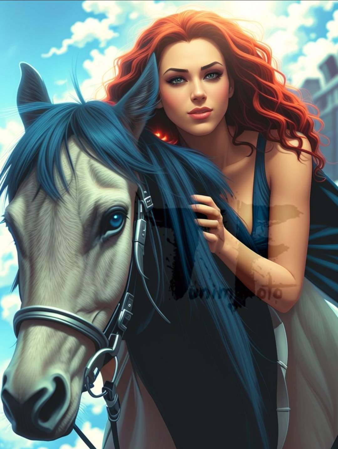 Ela a kůň&nbsp;(001)