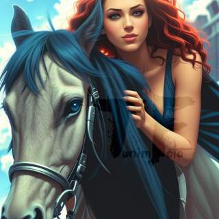 Ela a kůň&nbsp;(001)