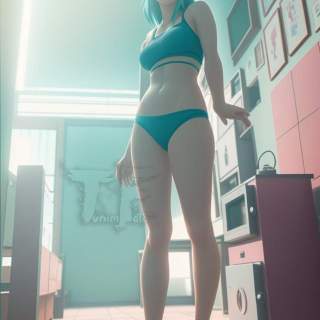 MAE – Manga, undressing,&nbsp;interior