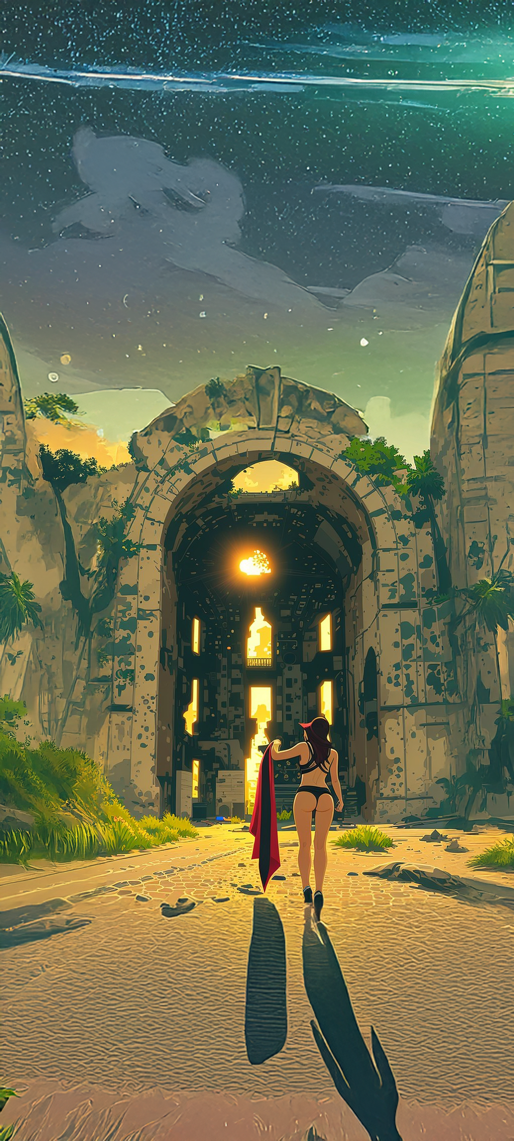 MAE in front of the Church of St. John the Baptist,&nbsp;wallpaper