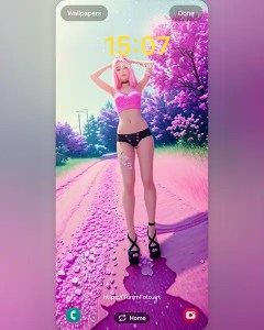 EMA – Barbie: Vibrant Pink Aesthetics; phone&nbsp;wallpaper