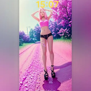 EMA – Barbie: Vibrant Pink Aesthetics; phone wallpaper