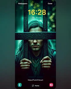 MAE – The Tension of Captivity in Art; phone wallpaper