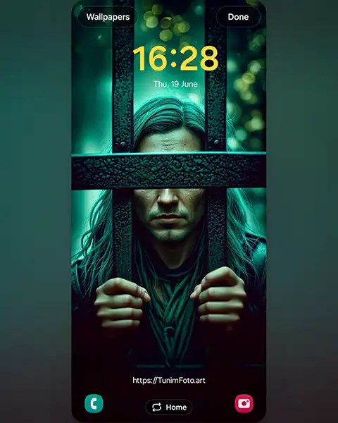 MAE – The Tension of Captivity in Art; phone&nbsp;wallpaper