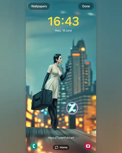 MAE – Ballerina in Firenze; phone&nbsp;wallpaper