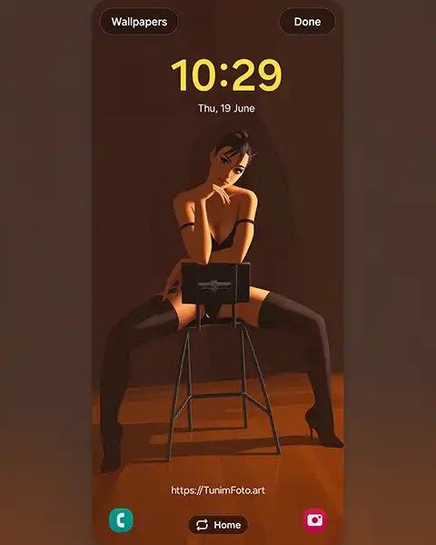 RUT – Confident Women and Minimalist Lingerie Photography; phone wallpaper